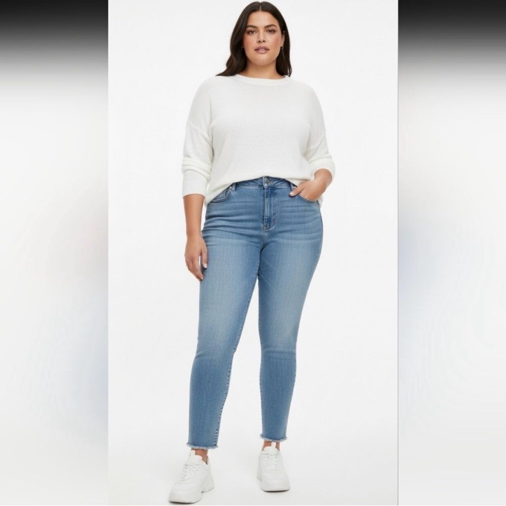 GOOD AMERICAN | Always Fits Good Legs Skinny Denim Jeans Women’s Size 14-18
